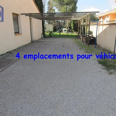 Spacieuse 9 Pers Avec Piscine Privee, Grand Jardin, Parking A - Fr-1-781-71 * Serignan