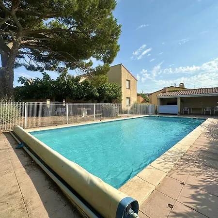 Spacieuse 9 Pers Avec Piscine Privee, Grand Jardin, Parking A - Fr-1-781-71 Ferienhaus Sérignan