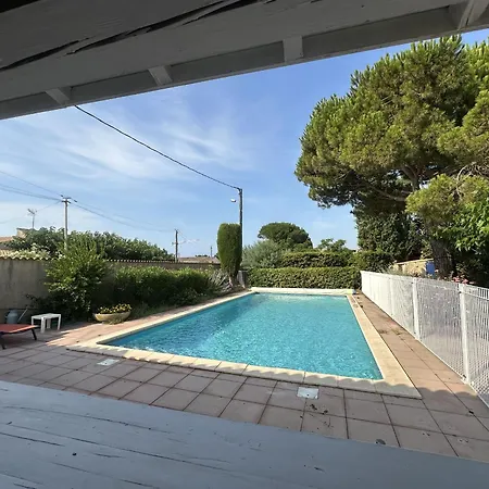 Spacieuse 9 Pers Avec Piscine Privee, Grand Jardin, Parking A - Fr-1-781-71 Holiday home Serignan