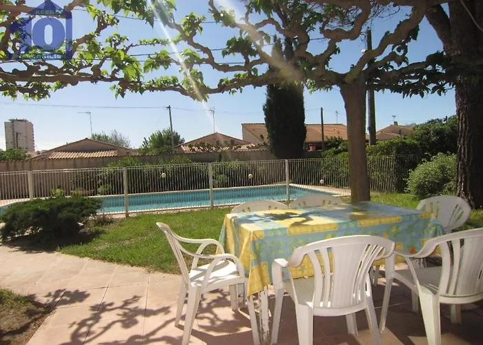 펜션 Spacieuse 9 Pers Avec Piscine Privee, Grand Jardin, Parking A - Fr-1-781-71 Sérignan