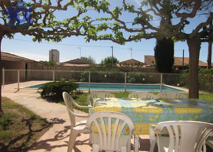 펜션 Spacieuse 9 Pers Avec Piscine Privee, Grand Jardin, Parking A - Fr-1-781-71 Sérignan